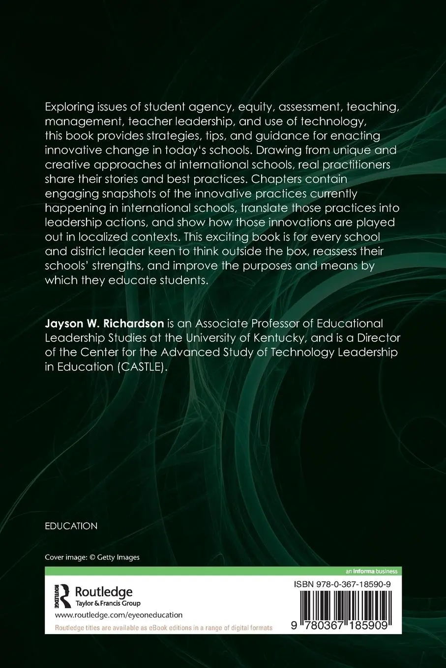 Rückseite: 9780367185909 | Bringing Innovative Practices to Your School | Jayson W. Richardson