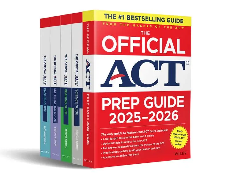 Cover: 9781394335909 | The Official ACT Prep &amp; Subject Guides 2025-2026 Complete Set | Act