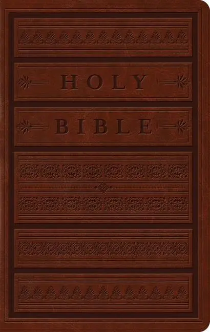 Cover: 9781433555909 | ESV Large Print Personal Size Bible (Trutone, Brown, Engraved...