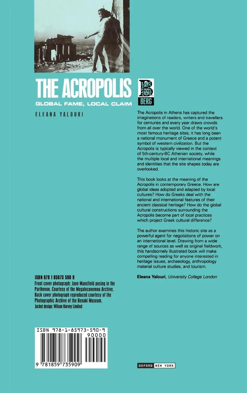 Rückseite: 9781859735909 | The Acropolis | Global Fame, Local Claim | Eleana Yalouri | Buch