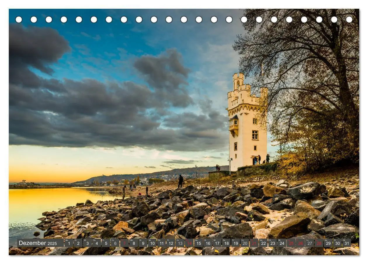 Bild: 9783435645909 | Bingen - Tor zum Mittelrhein (Tischkalender 2025 DIN A5 quer),...
