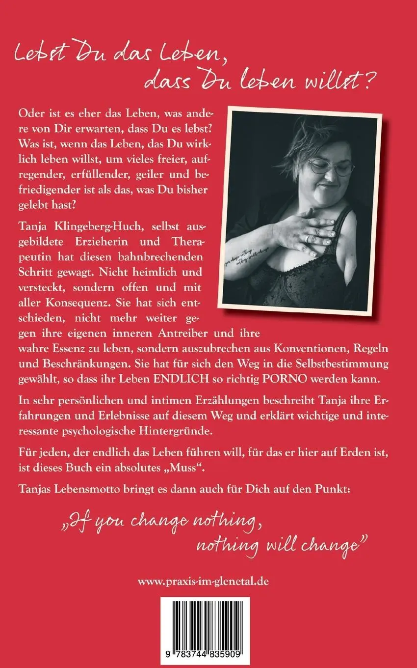 Rückseite: 9783744835909 | endlich porno | Tanja Klingeberg-Huch | Taschenbuch | Paperback | 2023
