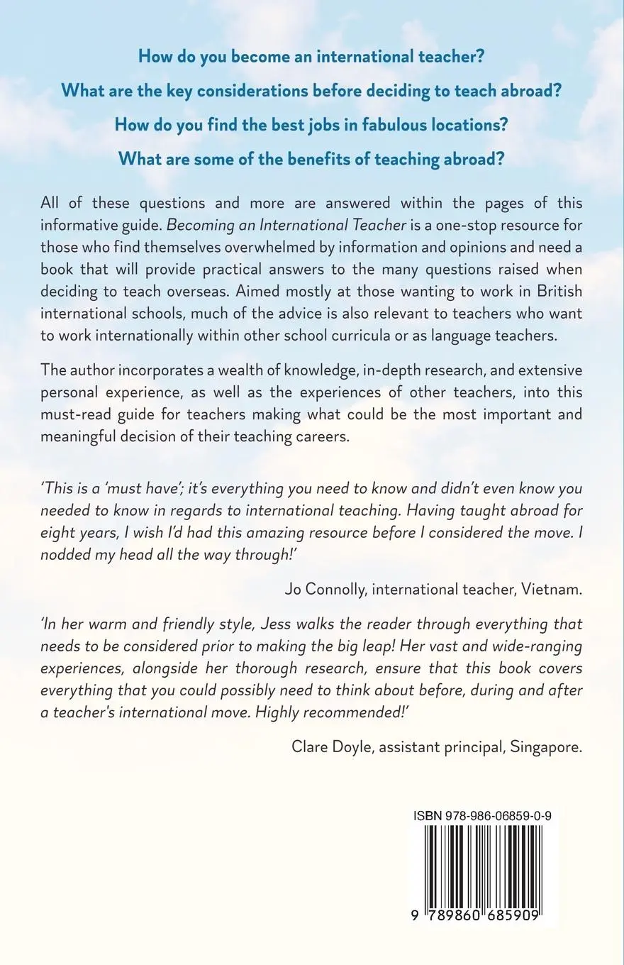 Rückseite: 9789860685909 | Becoming a Successful International Teacher | Jess Gosling | Buch