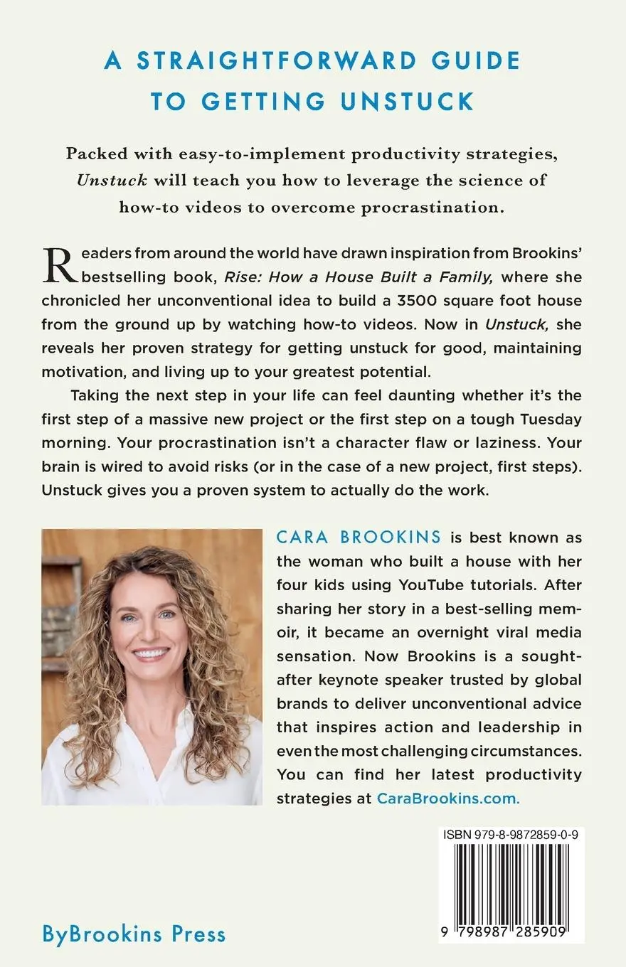 Rückseite: 9798987285909 | Unstuck | Cara Brookins | Taschenbuch | Englisch | 2023