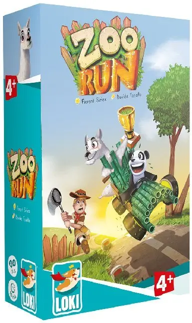 Cover: 3760175516009 | Zoo Run (Kinderspiel) | Florian Sirieix | Spiel | In Spielebox | 2019