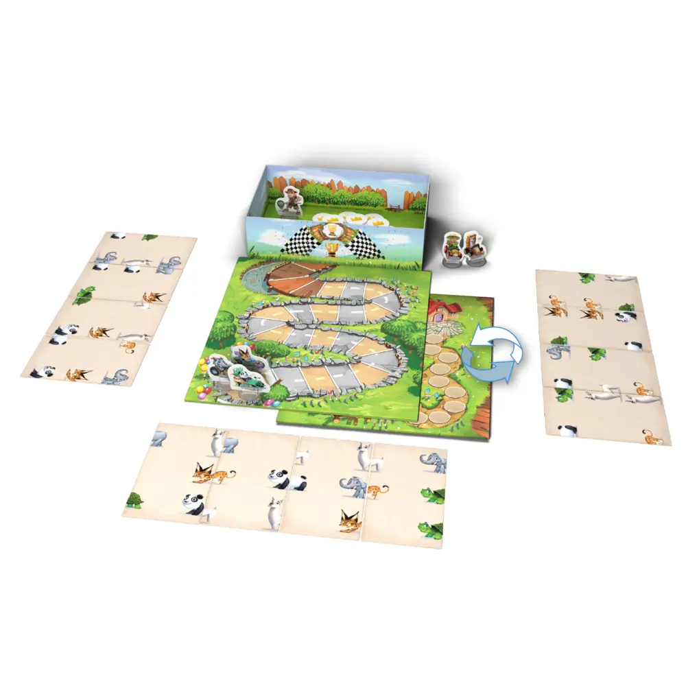 Bild: 3760175516009 | Zoo Run (Kinderspiel) | Florian Sirieix | Spiel | In Spielebox | 2019