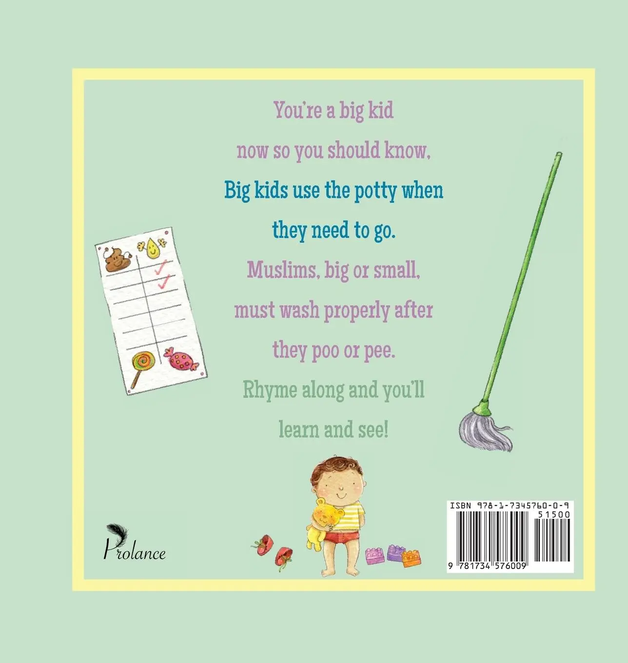 Rückseite: 9781734576009 | My First Muslim Potty Book | Yousfa Janjua | Buch | Englisch | 2020