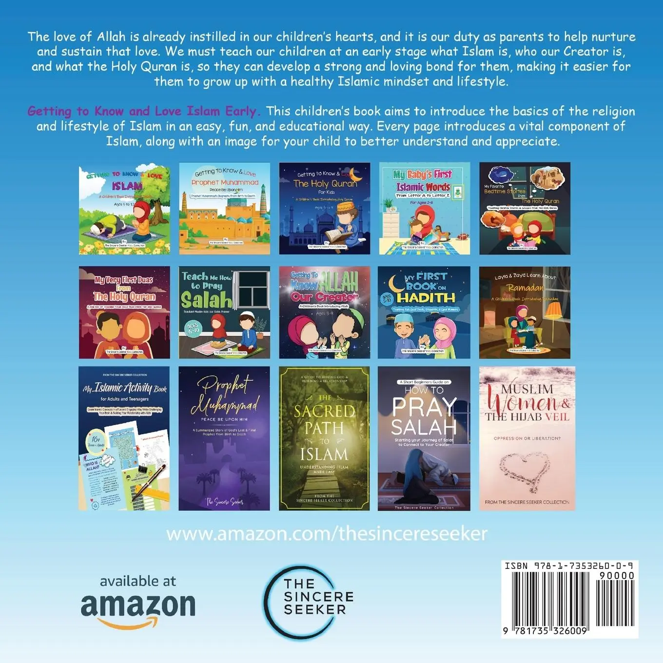 Rückseite: 9781735326009 | Getting to Know &amp; Love Islam | A Children's Book Introducing Islam
