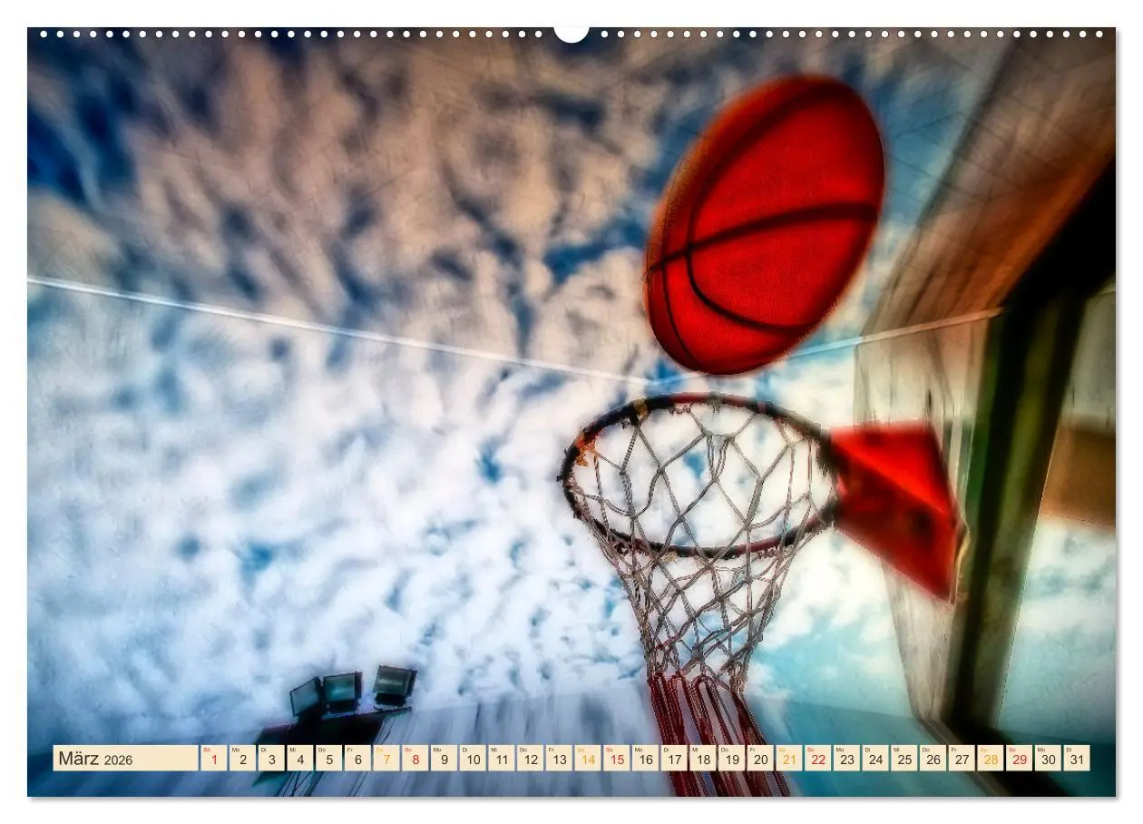 Bild: 9783457556009 | Basketball Liebe (Wandkalender 2026 DIN A2 quer), CALVENDO...