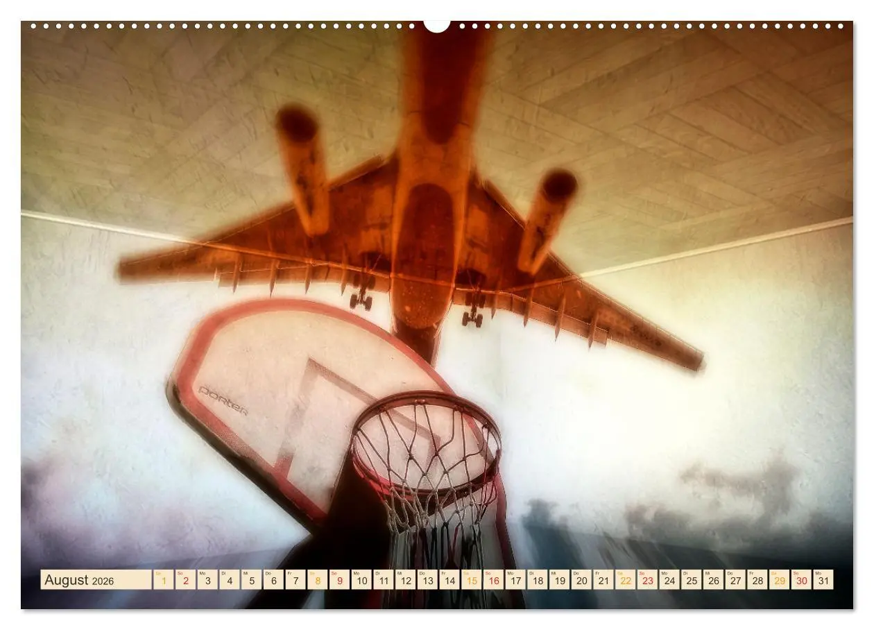 Bild: 9783457556009 | Basketball Liebe (Wandkalender 2026 DIN A2 quer), CALVENDO...