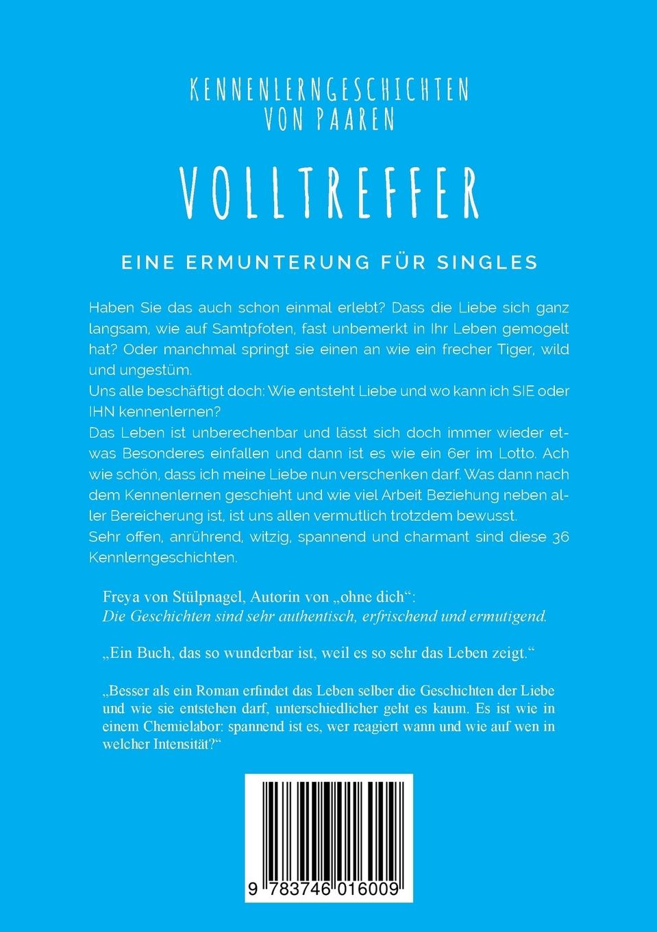 Rückseite: 9783746016009 | Volltreffer | Sabine Schmidt (u. a.) | Taschenbuch | 200 S. | Deutsch