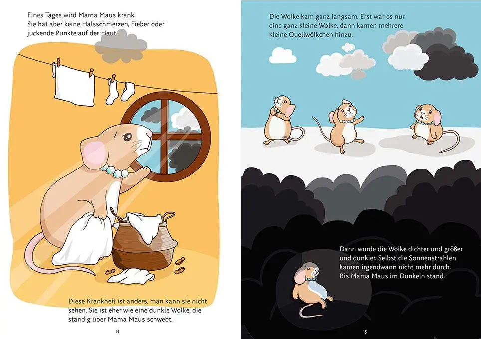 Bild: 9783863216009 | Leben ohne Mama Maus | Ein Kinderfachbuch über Suizid in der Familie