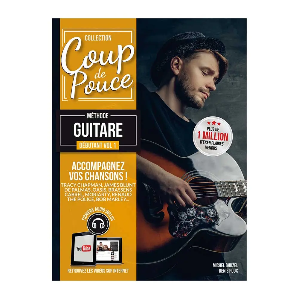 Roux Denis - GEBRAUCHT Coup de Pouce Débutant Guitare Acoustique Vol 1 (+ 1 cd) Nouvelle édition - Preis vom 02062023 050629 h