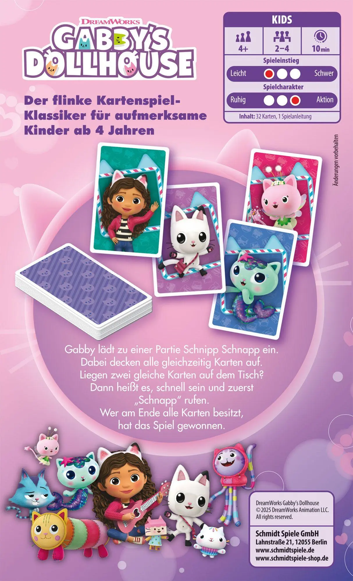 Bild: 4001504516109 | Gabby's Dollhouse, Schnipp Schnapp | Spiel | 51610 | Deutsch | 2025