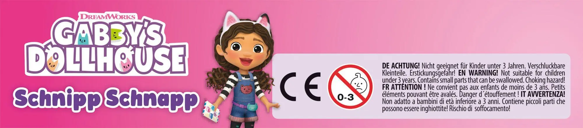 Bild: 4001504516109 | Gabby's Dollhouse, Schnipp Schnapp | Spiel | 51610 | Deutsch | 2025