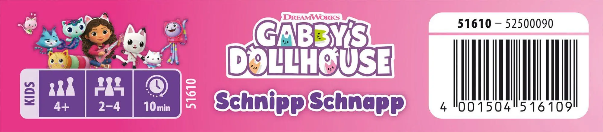 Bild: 4001504516109 | Gabby's Dollhouse, Schnipp Schnapp | Spiel | 51610 | Deutsch | 2025
