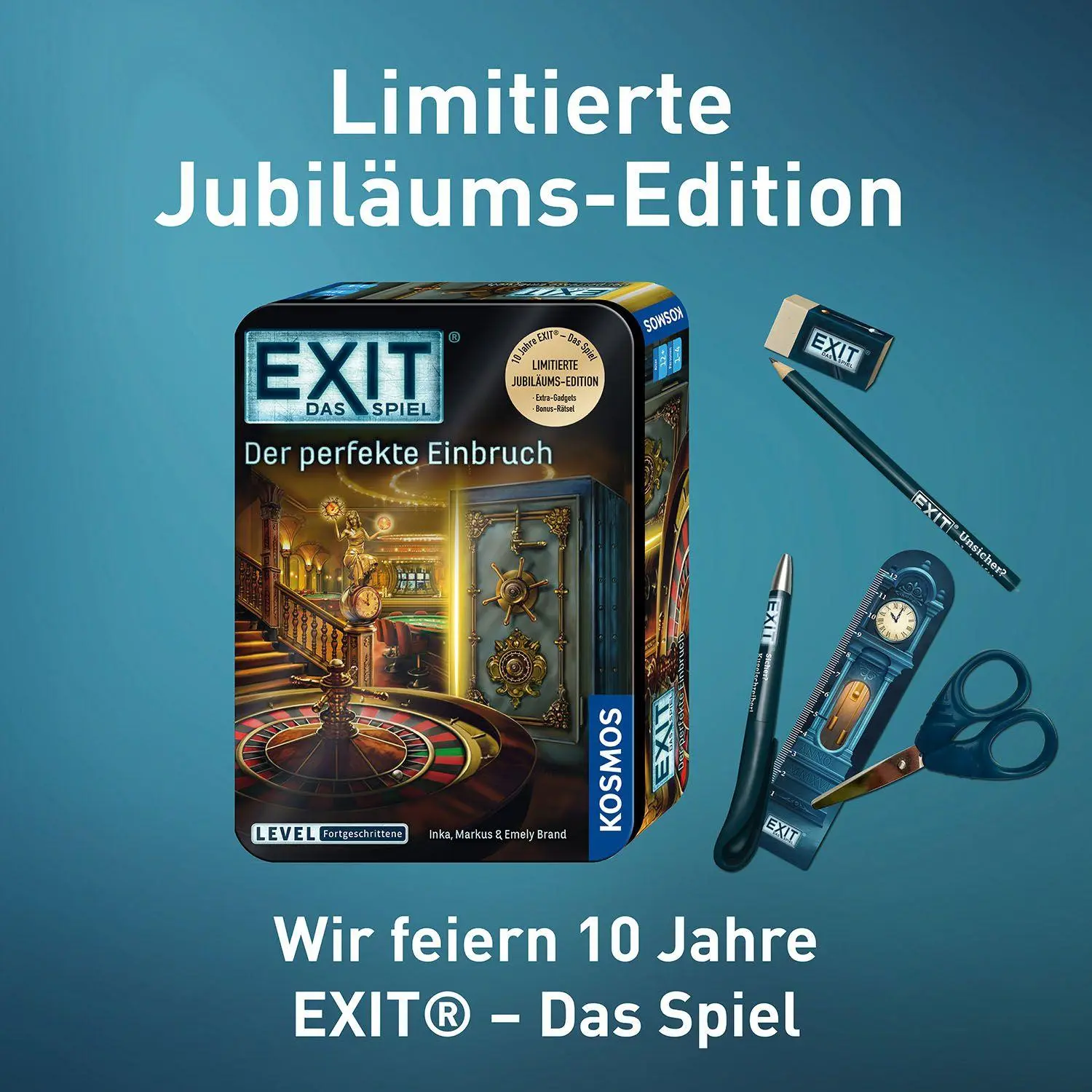 Bild: 4002051686109 | EXIT® - Das Spiel: Der perfekte Einbruch (Jubiläums-Edition) | Spiel