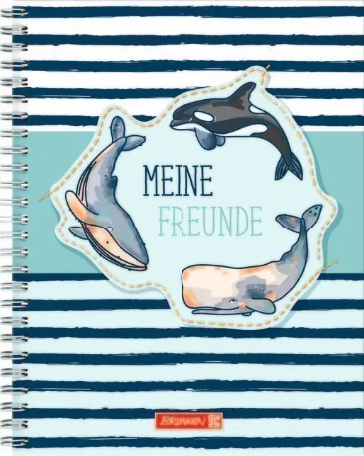 Cover: 4061947016109 | Brunnen Freundebuch Happy Ocean | Meine Freunde | Buch | Spiralbindung