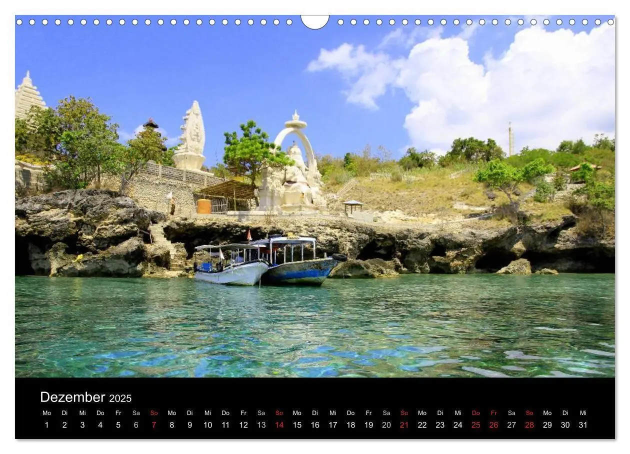 Bild: 9783435836109 | Bali (Wandkalender 2025 DIN A3 quer), CALVENDO Monatskalender | 2025