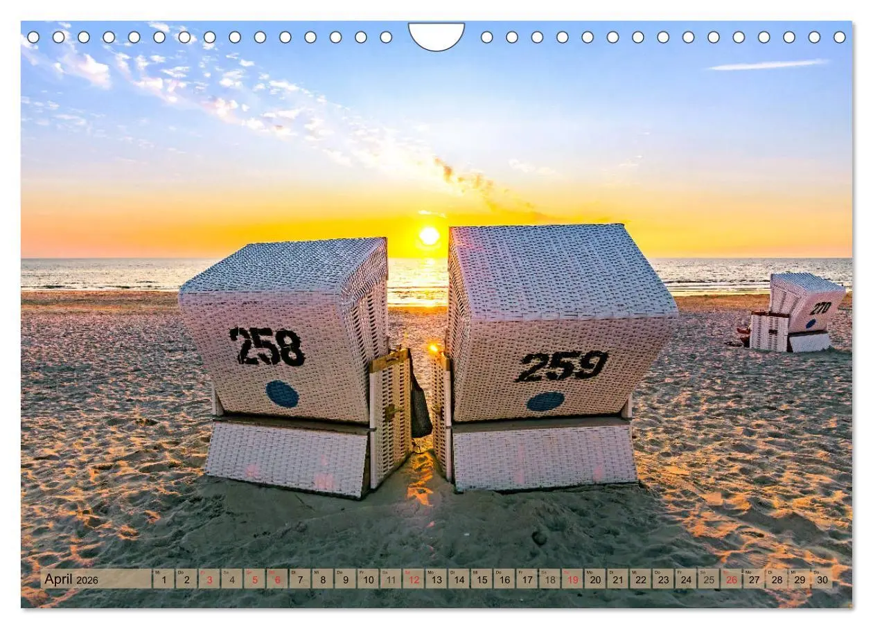 Bild: 9783457786109 | SYLT-LIEBE Atemberaubende Momente (Wandkalender 2026 DIN A4 quer),...