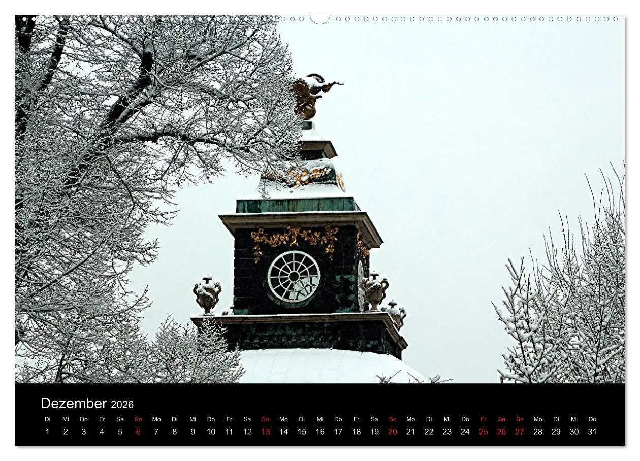 Bild: 9783516186109 | Potsdam 2026 (Wandkalender 2026 DIN A2 quer), CALVENDO Monatskalender