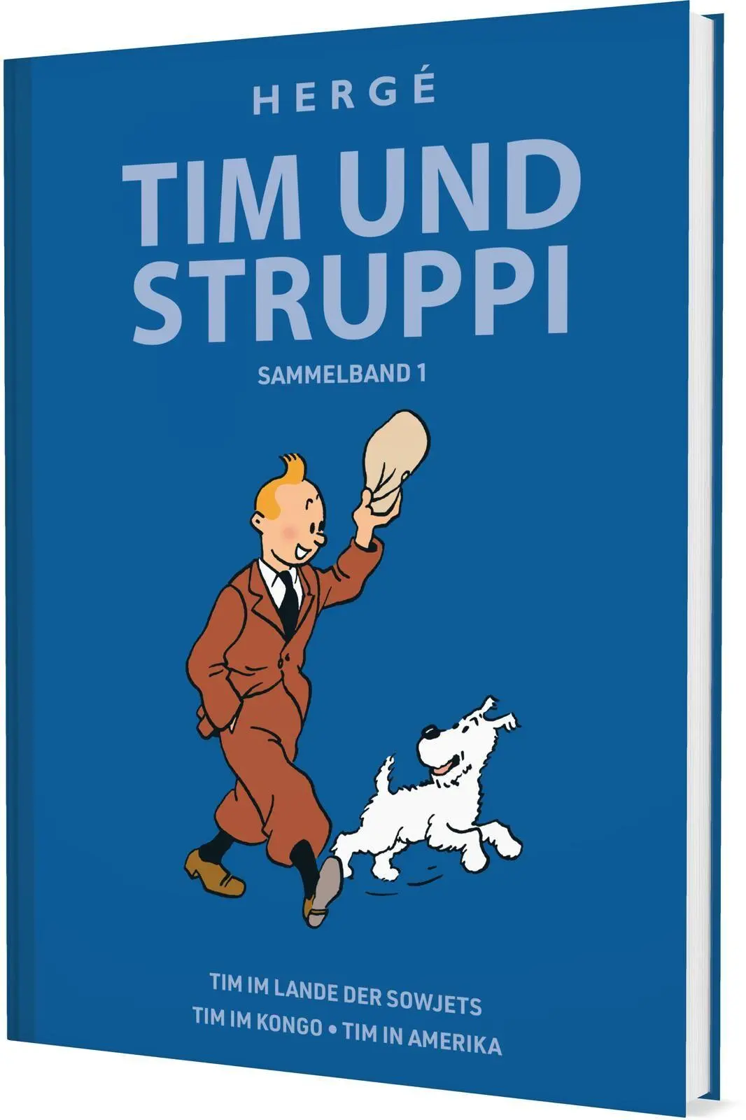 Cover: 9783551806109 | Tim und Struppi Sammelband 1 | Die ersten 3 Abenteuer in einem Band