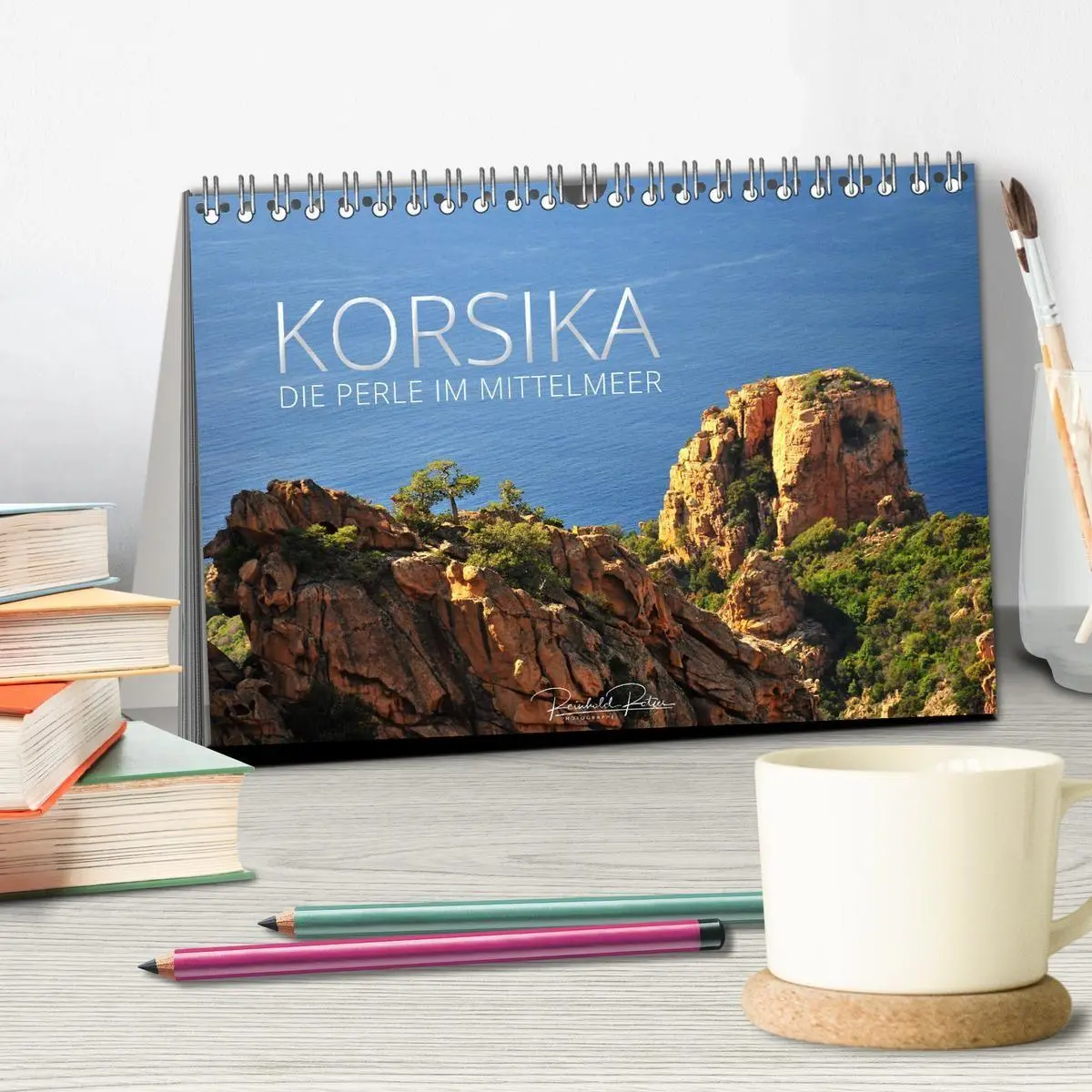 Bild: 9783569656109 | Korsika - die Perle im Mittelmeer (Tischkalender 2027 DIN A5 quer),...