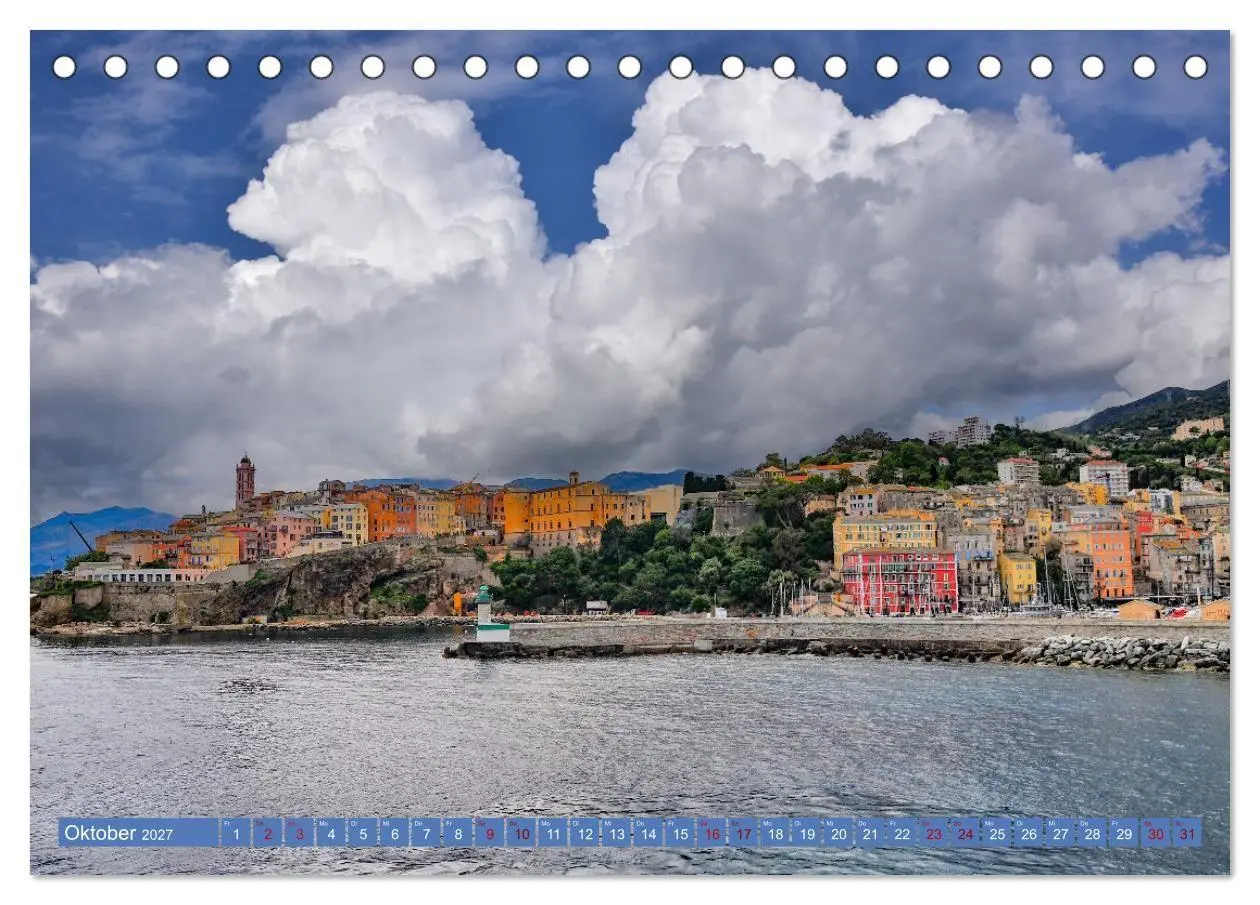 Bild: 9783569656109 | Korsika - die Perle im Mittelmeer (Tischkalender 2027 DIN A5 quer),...