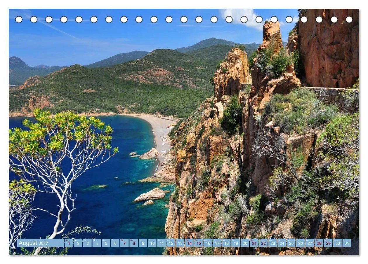 Bild: 9783569656109 | Korsika - die Perle im Mittelmeer (Tischkalender 2027 DIN A5 quer),...