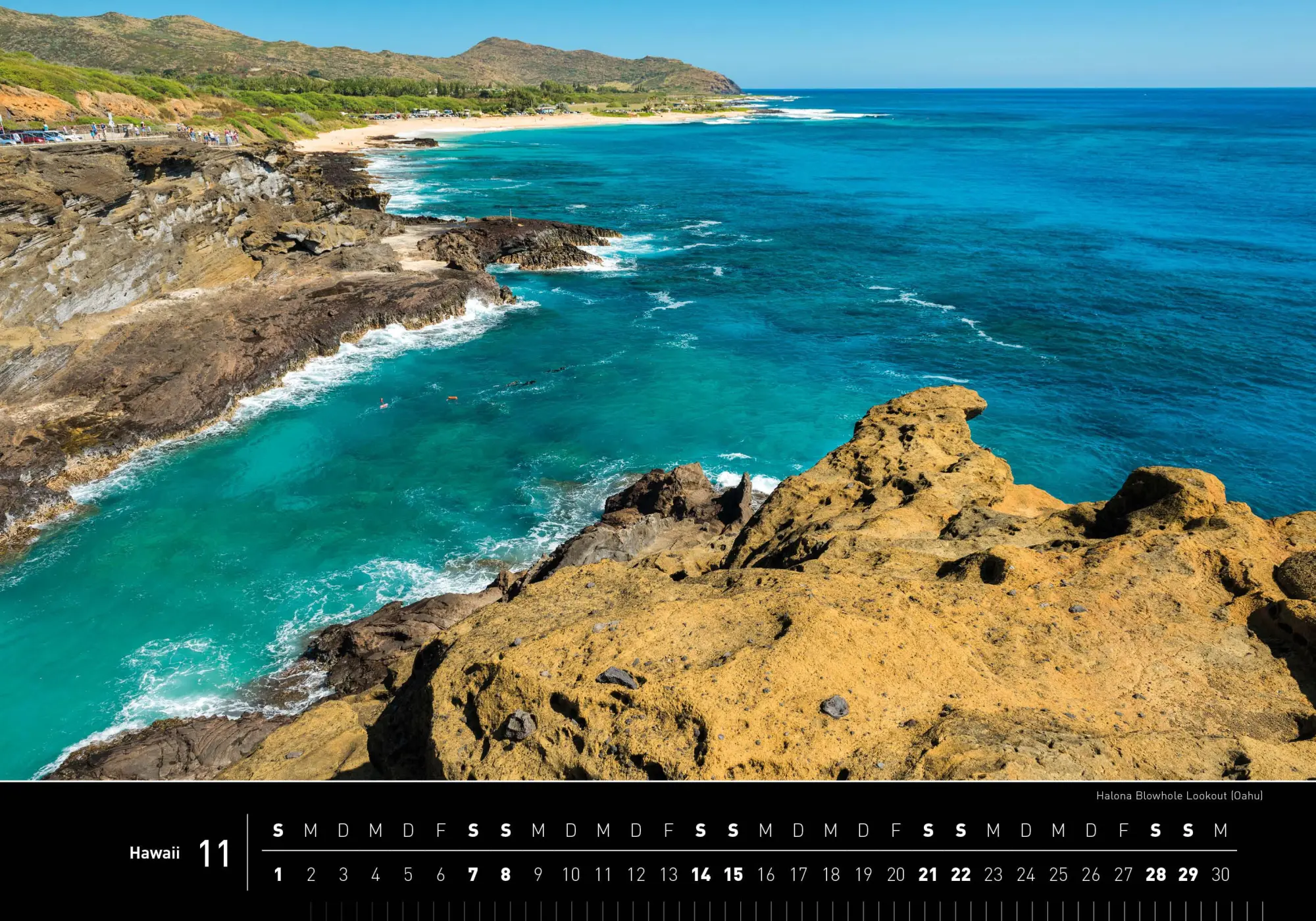 Bild: 9783968556109 | Hawaii Premiumkalender 2026 | Christian Heeb | Kalender | 14 S. | 2026