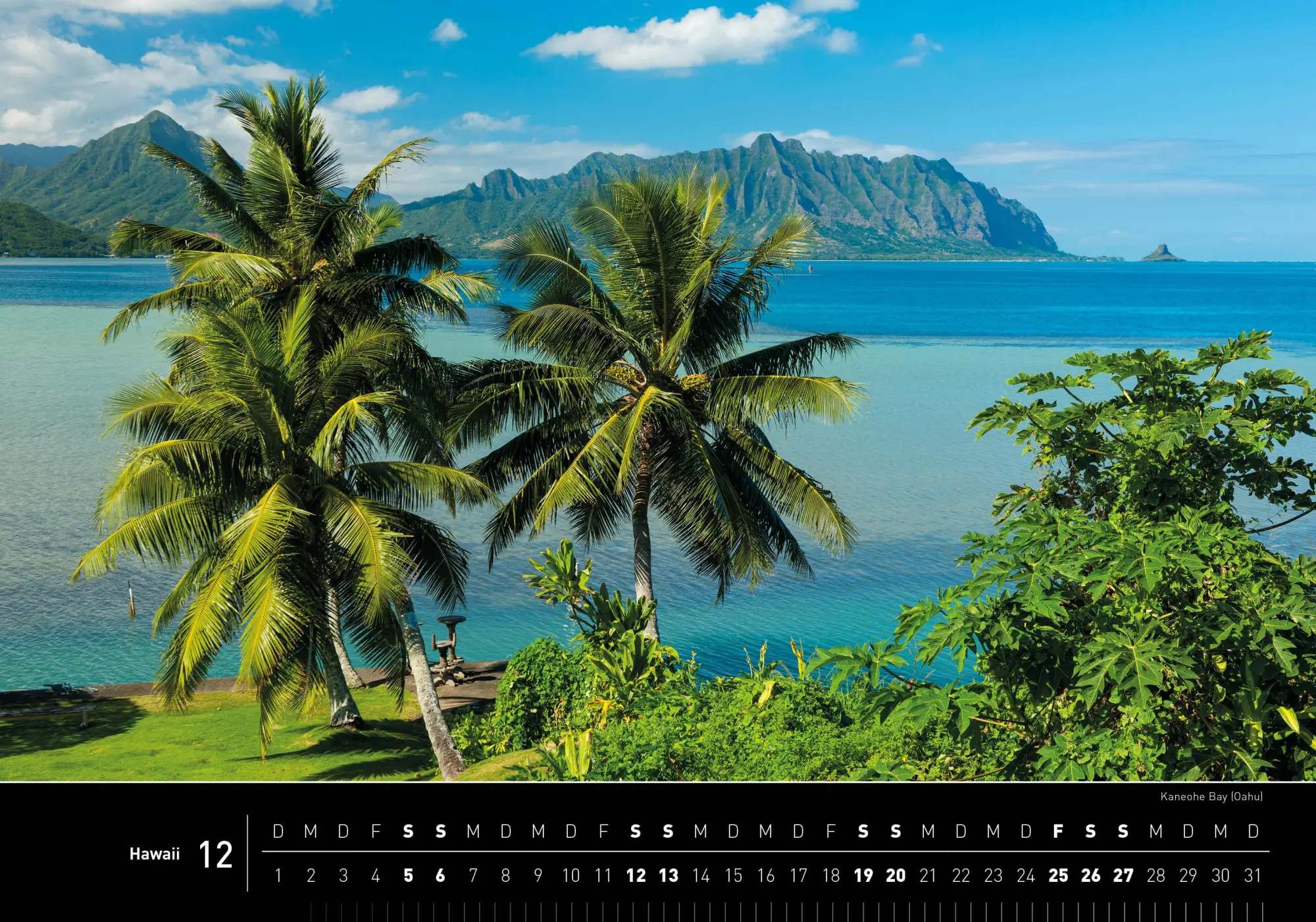 Bild: 9783968556109 | Hawaii Premiumkalender 2026 | Christian Heeb | Kalender | 14 S. | 2026