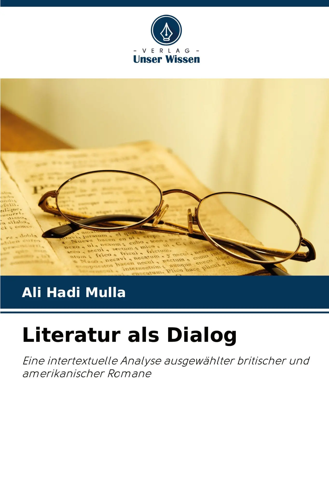 Cover: 9786208686109 | Literatur als Dialog | Ali Hadi Mulla | Taschenbuch | 88 S. | Deutsch