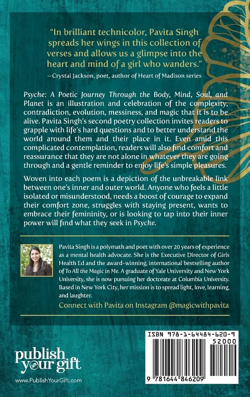 Rückseite: 9781644846209 | Psyche | A Poetic Journey Through the Body, Mind, Soul, and Planet