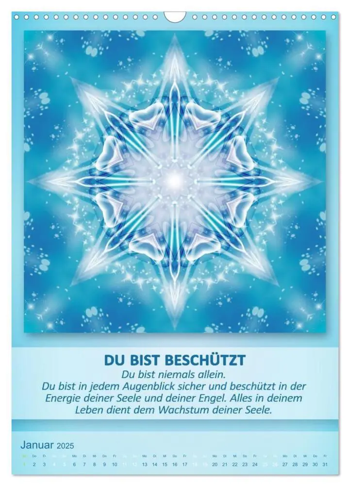 Bild: 9783457086209 | Light Energy Mandalas - Kalender - Vol. 1 (Wandkalender 2025 DIN A3...