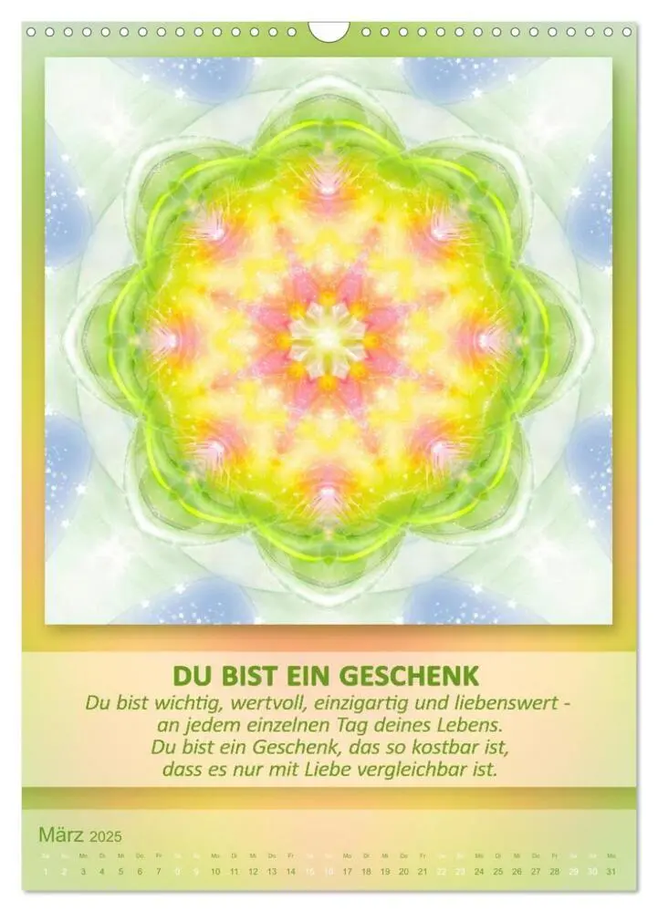 Bild: 9783457086209 | Light Energy Mandalas - Kalender - Vol. 1 (Wandkalender 2025 DIN A3...