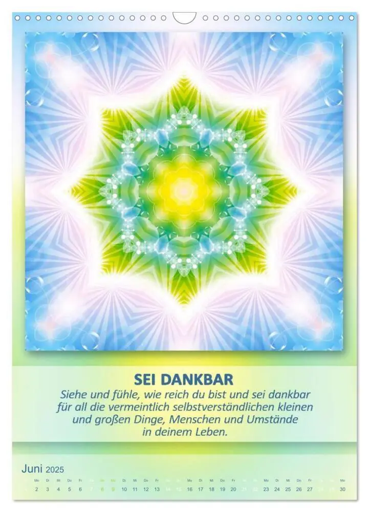 Bild: 9783457086209 | Light Energy Mandalas - Kalender - Vol. 1 (Wandkalender 2025 DIN A3...
