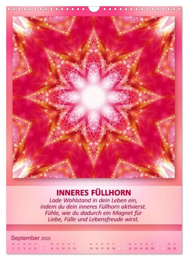 Bild: 9783457086209 | Light Energy Mandalas - Kalender - Vol. 1 (Wandkalender 2025 DIN A3...