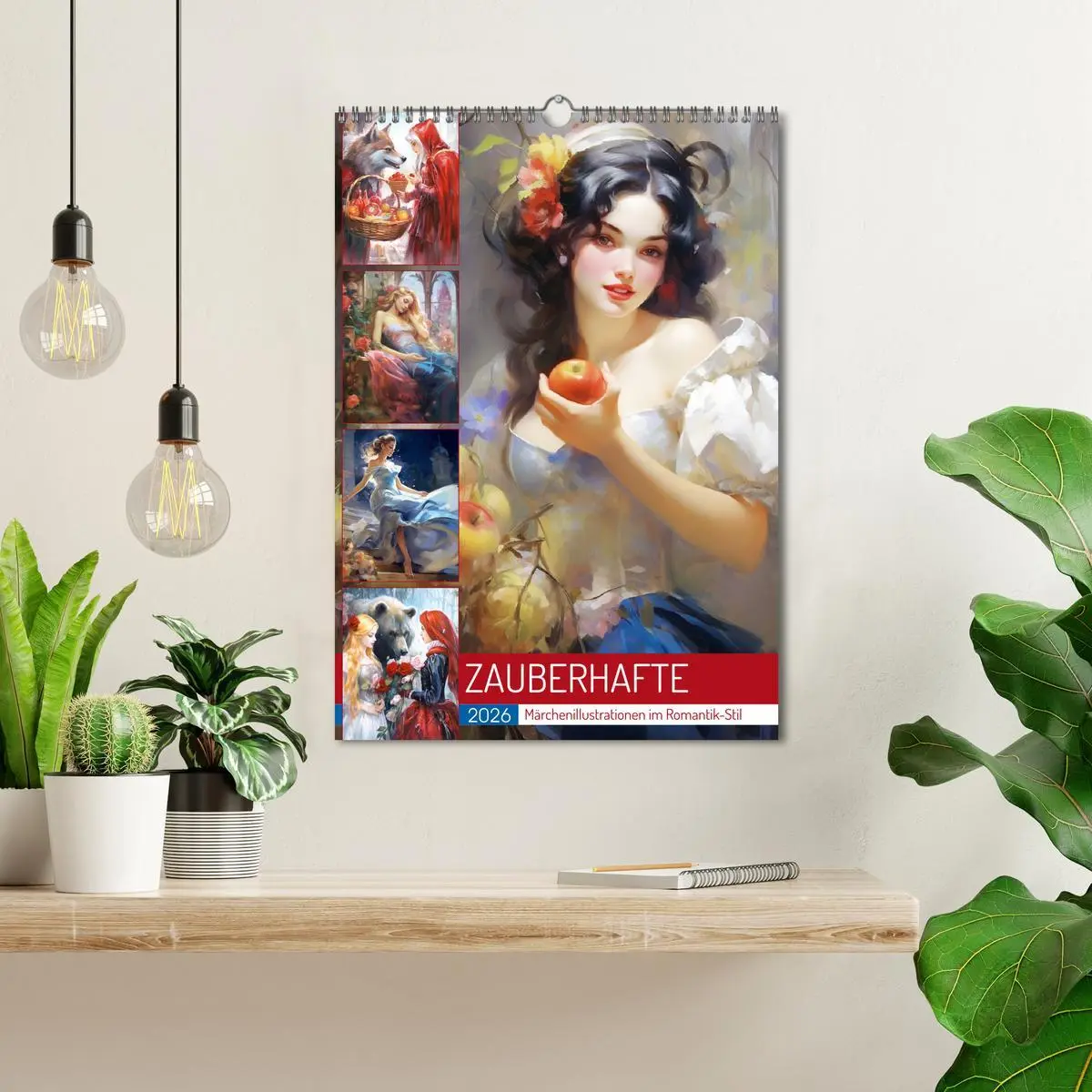 Bild: 9783516316209 | Zauberhafte Märchenillustrationen im Romantik-Stil (Wandkalender...