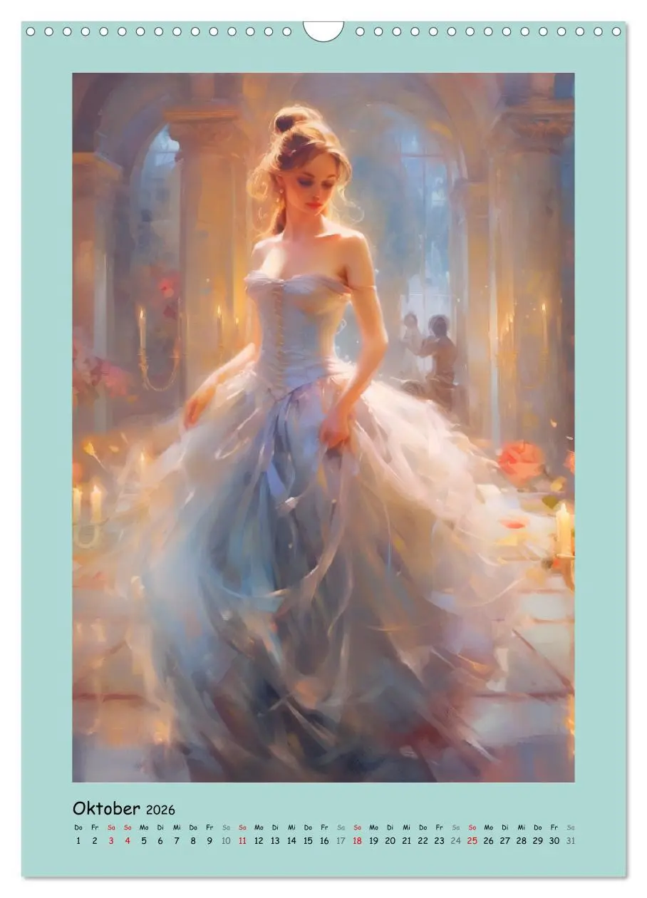 Bild: 9783516316209 | Zauberhafte Märchenillustrationen im Romantik-Stil (Wandkalender...