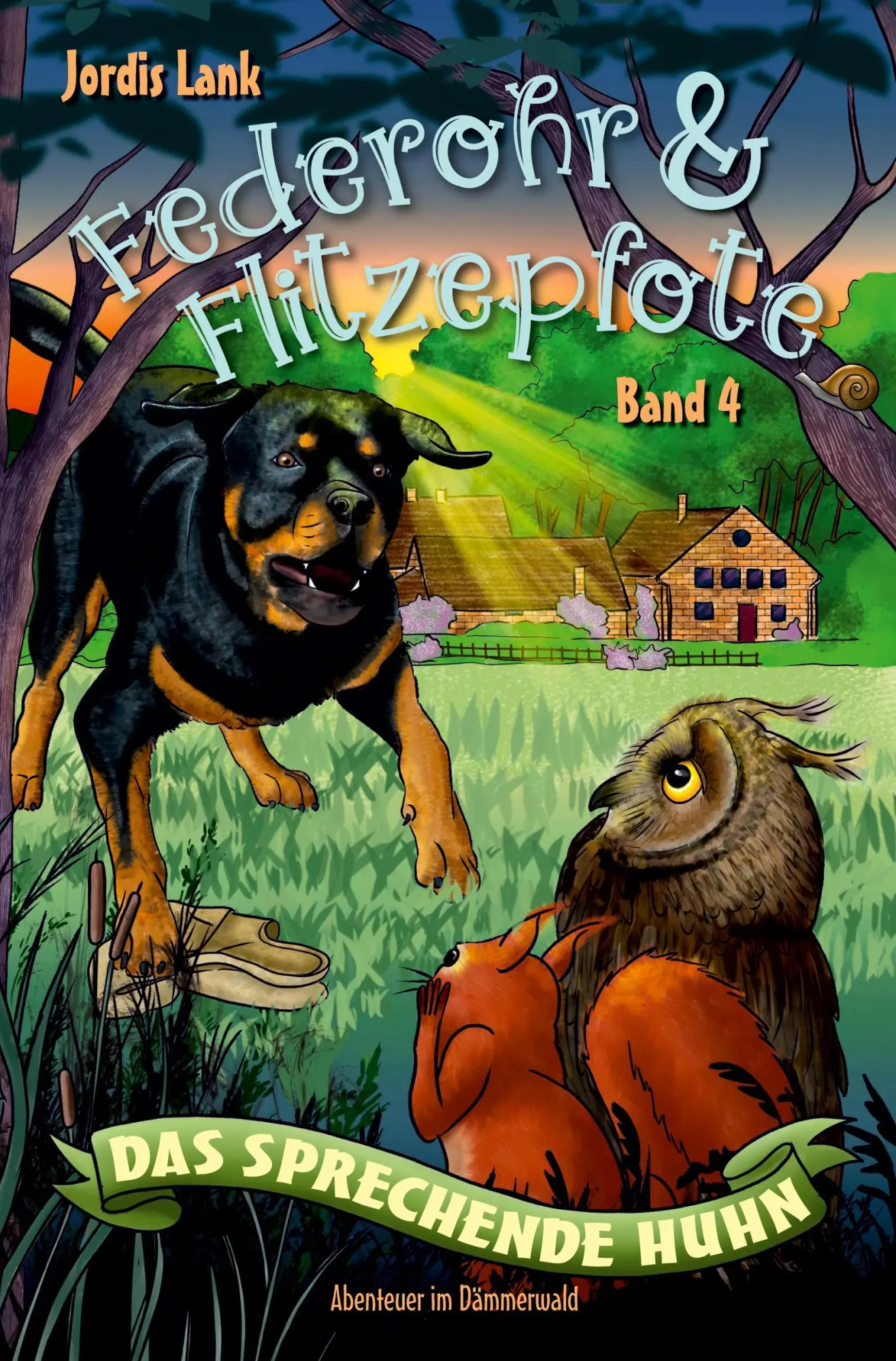 Cover: 9783759276209 | Federohr und Flitzepfote - Das sprechende Huhn | Jordis Lank | Buch