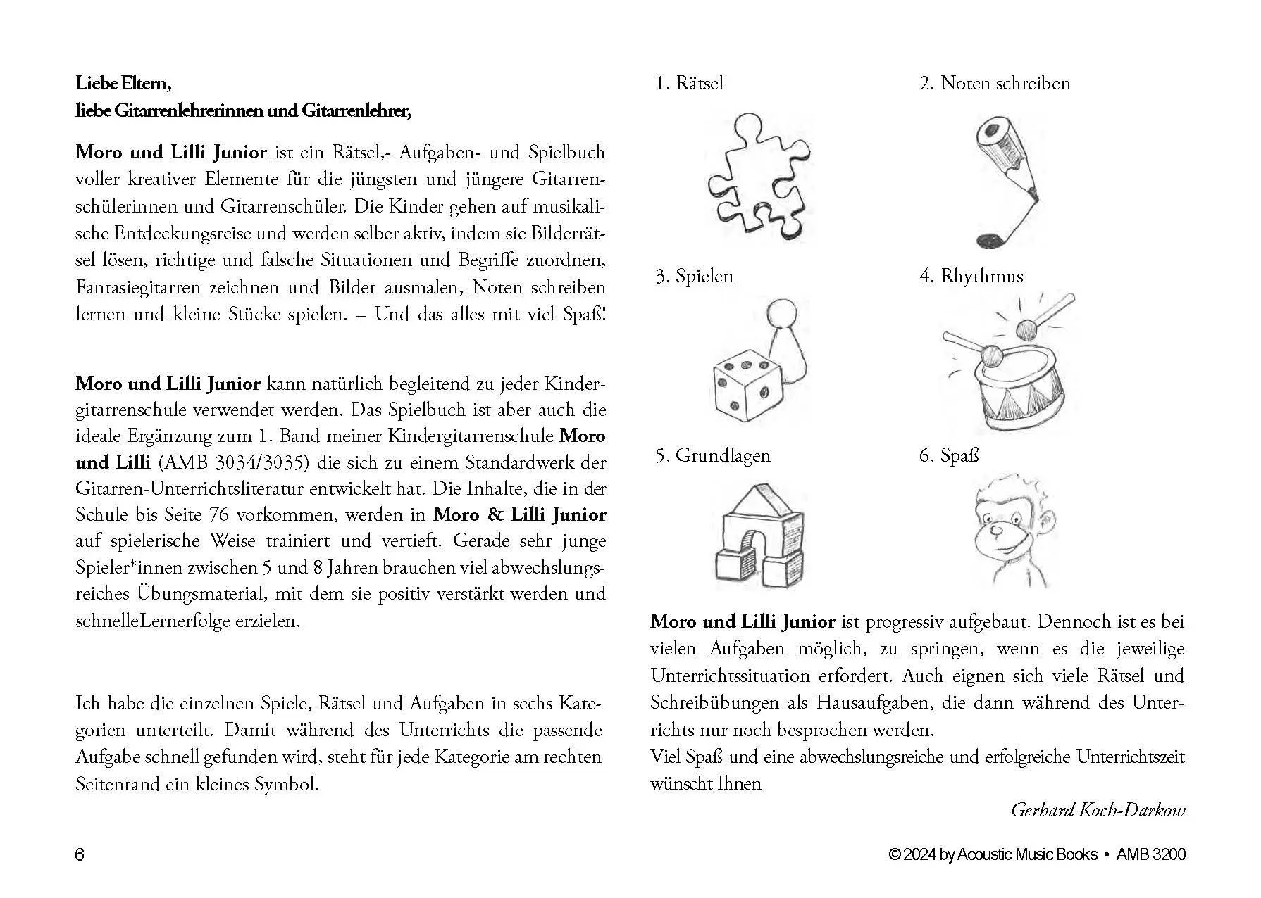 Bild: 9783869476209 | Moro und Lilli Junior. | Spielen, rätseln, Noten schreiben. | Buch
