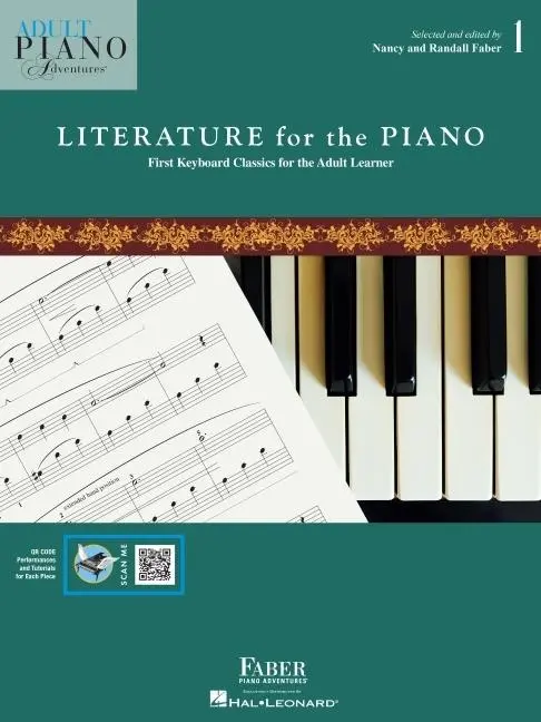 Cover: 196288206309 | Adult Piano Adventures Literature for the Piano Book 1 - First...