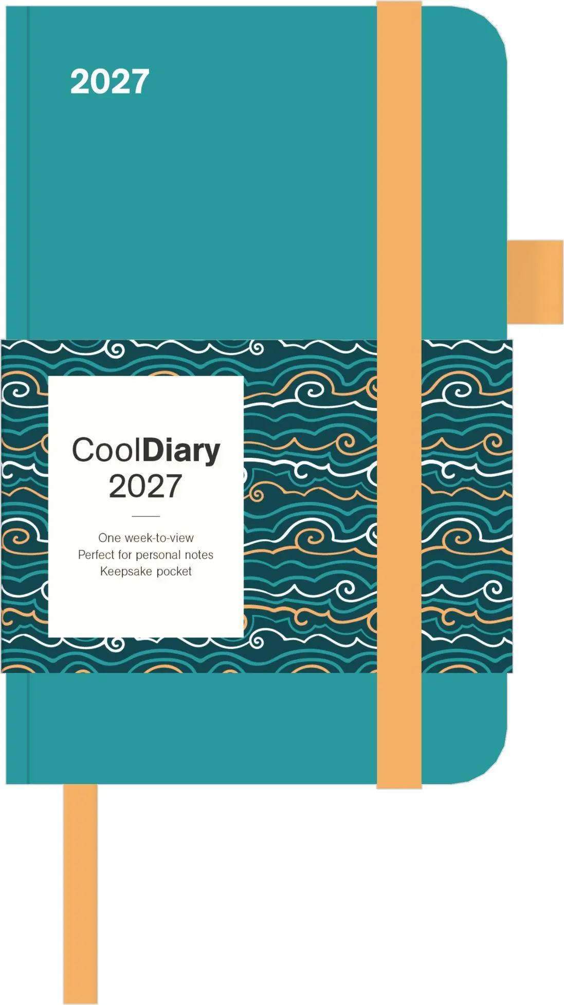 Cover: 4069095016309 | Cool Diary Teal Ocean 2027 | Neumann Verlage GmbH &amp; Co KG | Kalender