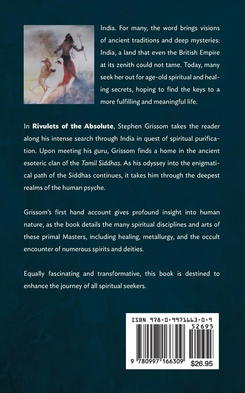 Rückseite: 9780997166309 | Rivulets of the Absolute | Stephen R. Grissom | Taschenbuch | Englisch