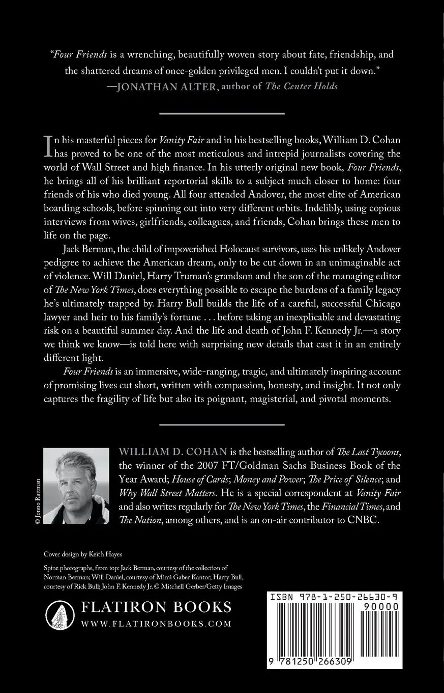 Rückseite: 9781250266309 | Four Friends | William D. Cohan | Taschenbuch | Englisch | 2021
