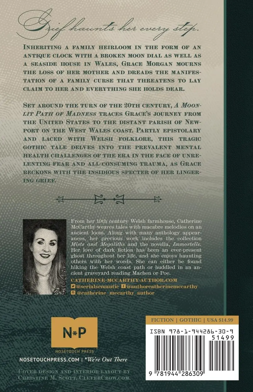 Rückseite: 9781944286309 | A Moonlit Path of Madness | Catherine Mccarthy | Taschenbuch | 2023