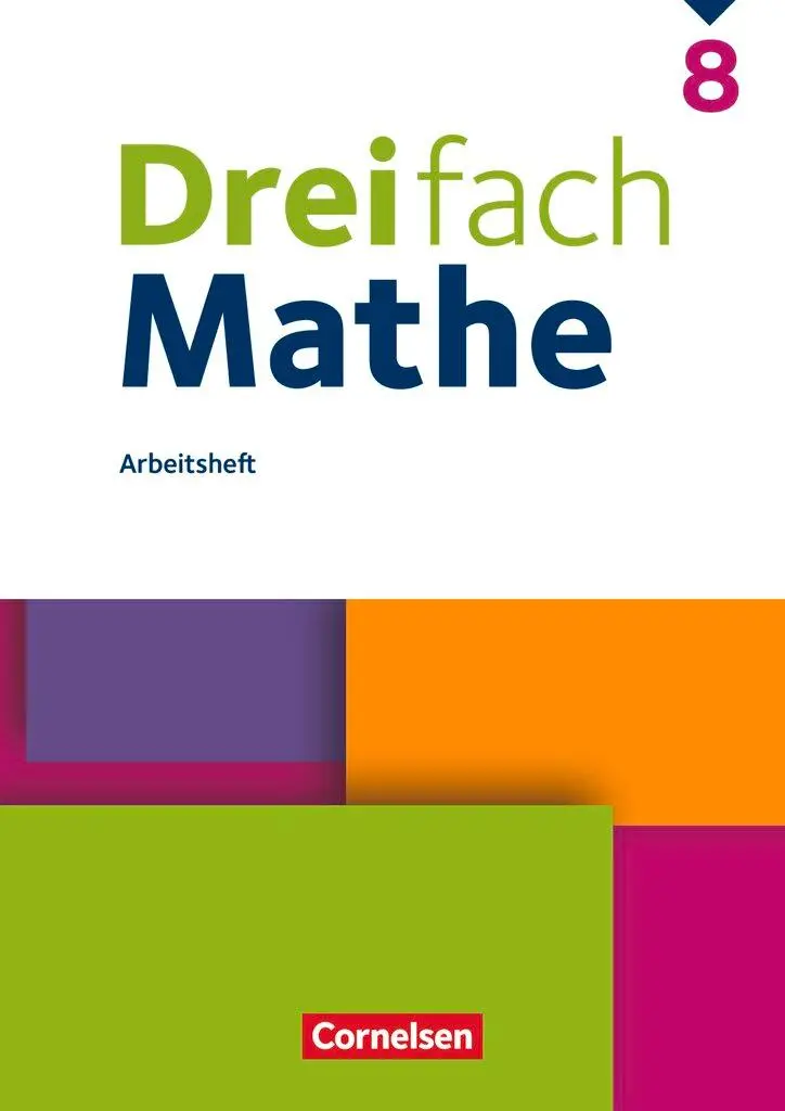 Cover: 9783060436309 | Dreifach Mathe 8. Schuljahr - Arbeitsheft mit Lösungen | Taschenbuch
