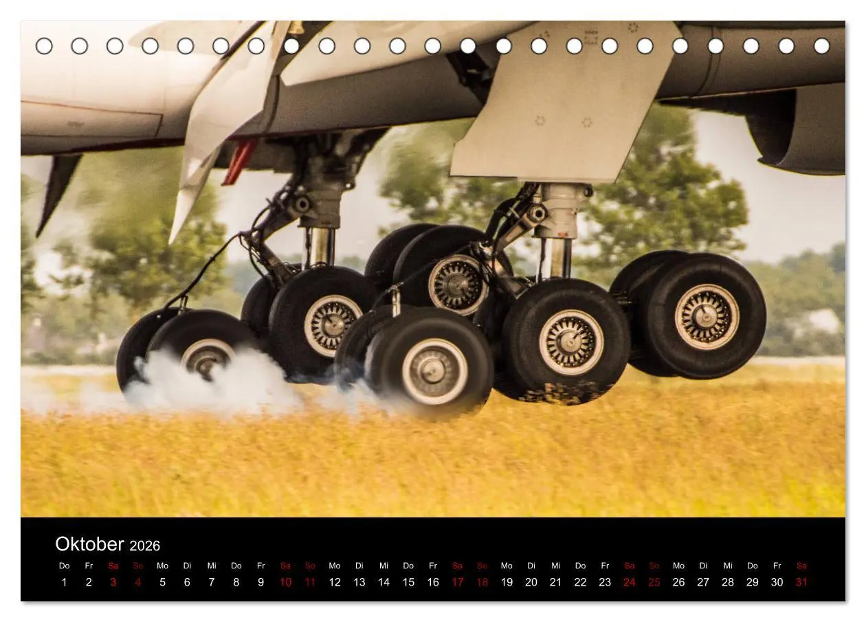 Bild: 9783457766309 | Flieger Träume 2026 (Tischkalender 2026 DIN A5 quer), CALVENDO...