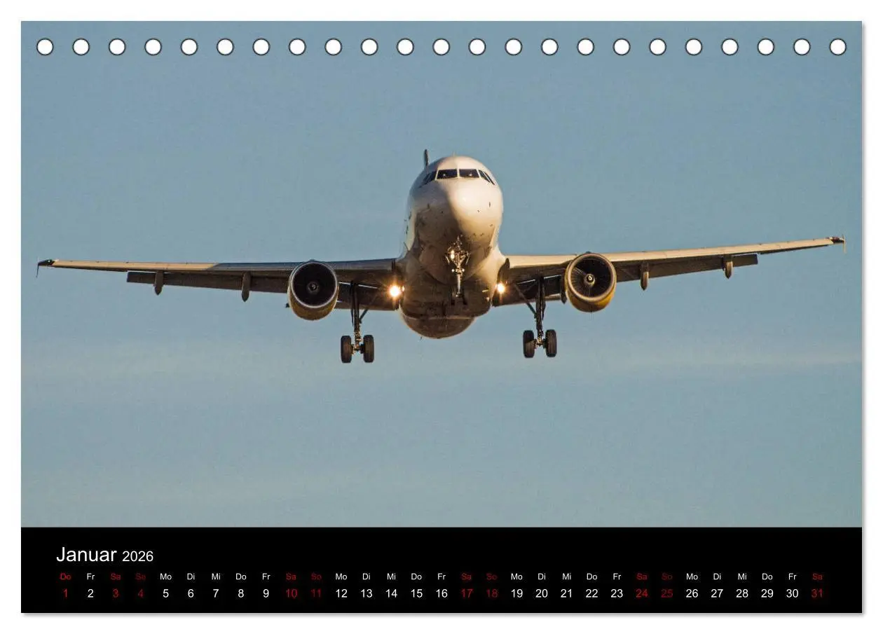 Bild: 9783457766309 | Flieger Träume 2026 (Tischkalender 2026 DIN A5 quer), CALVENDO...
