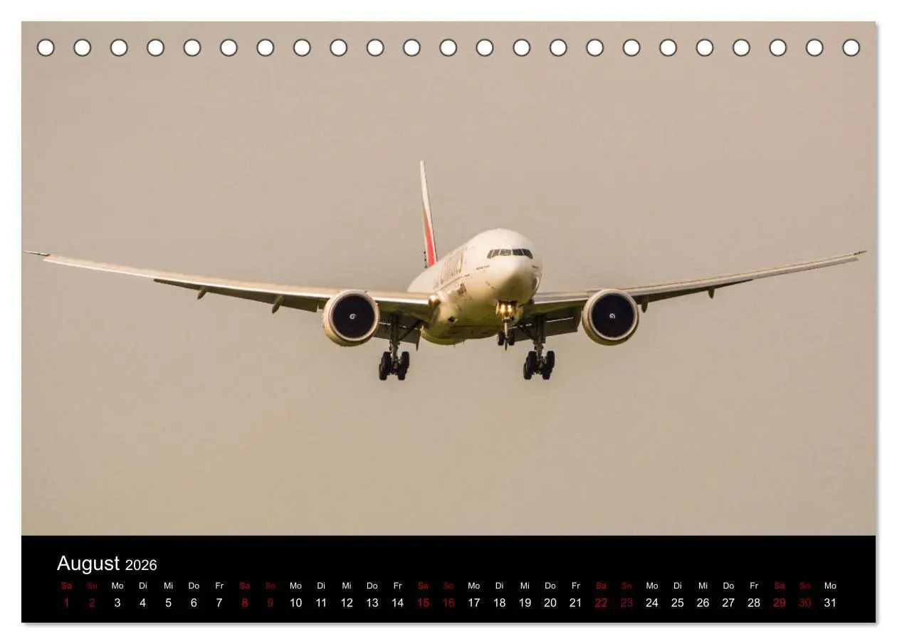 Bild: 9783457766309 | Flieger Träume 2026 (Tischkalender 2026 DIN A5 quer), CALVENDO...